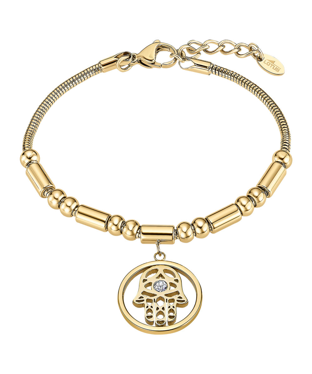 PULSERA MANO DE FÁTIMA LOTUS STYLE MILLENNIAL LS2465-2/2 ACERO INOXIDABLE, MUJER