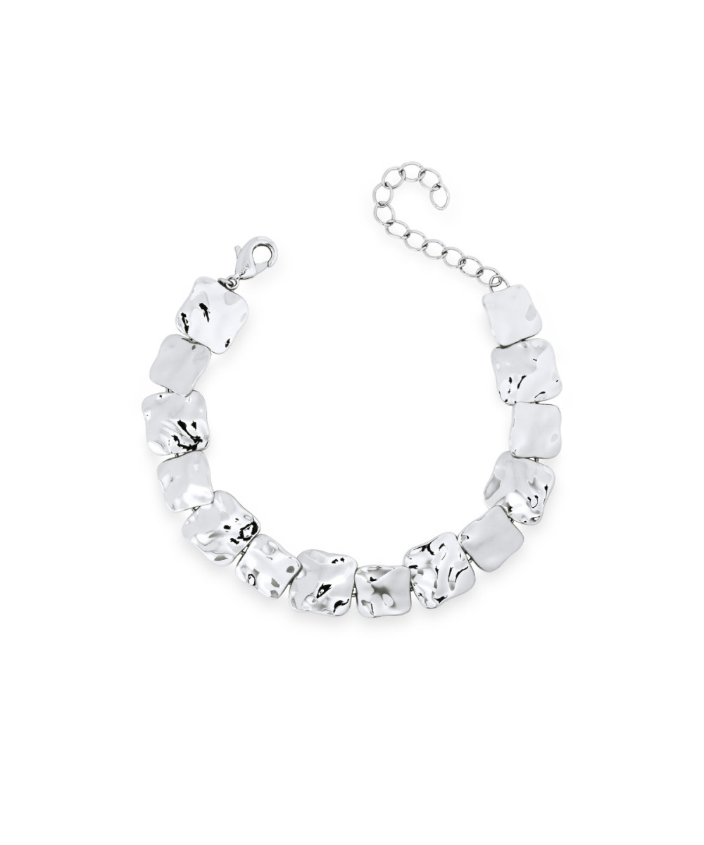 Pulsera rígida cuadrados Reflexes, de Vidal & Vidal