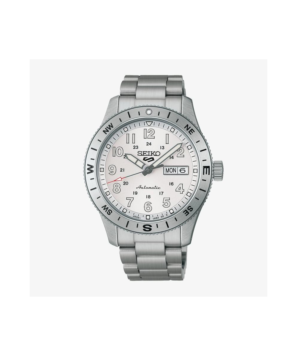 SEIKO 5 SPORTS FIELD 41 MM ACERO ESFERA BLANCA HDB007K1