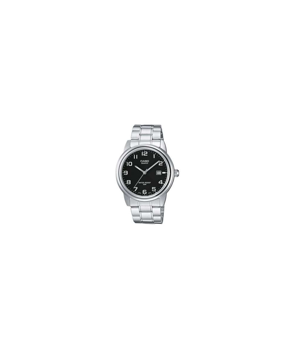 MTP-1221A-1AVEG * Reloj Hombre Acero Casio Esfera Negra Números