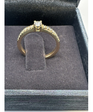 Anillo de ORO 18 kts, 750...