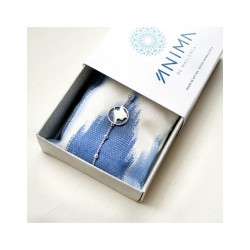 Pulsera de plata con...