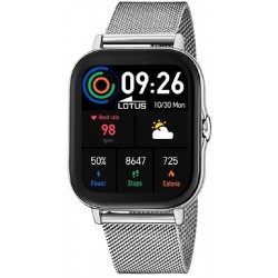 SMARTWATCH LOTUS SMARTIME 50044/1, 200mAh, IPS 1,71", BLUETOOTH, CORREA DE ACERO