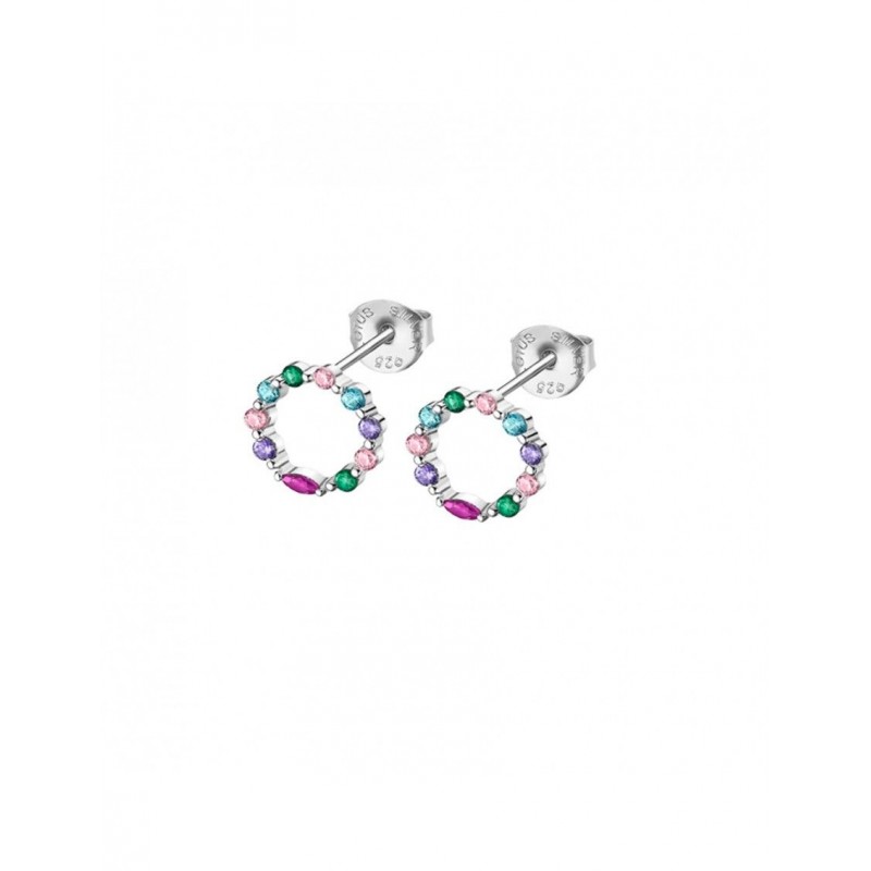 Pendientes Lotus Silver para mujer. Diseñados en plata 925 ml.